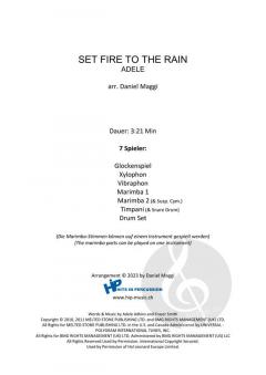 Set Fire to the Rain 