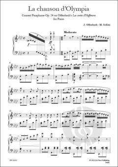Concert Paraphrase on Offenbach's La chanson d'Olympia op. 24 