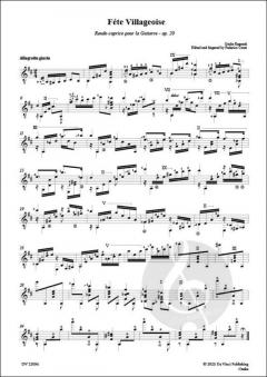 Fête Villageoise op. 20 von Giulio Regondi 