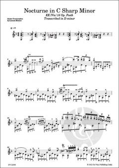 Nocturne KK IVa/16 Op. Posth in D minor 