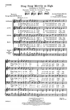 Ding Dong Merrily On High 