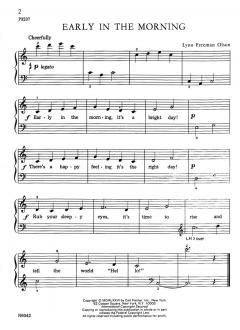 Early in Morning and Faraway Dru von Lynn Freeman Olson 