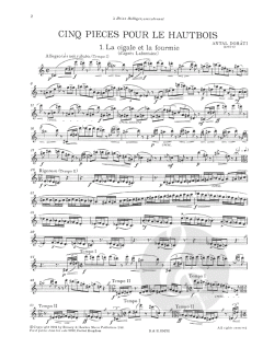 5 Stücke von Antal Dorati für Oboe im Alle Noten Shop kaufen