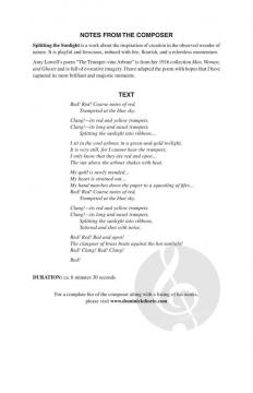 Splitting the Sunlight 