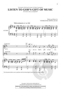 Listen to God's Gift of Music 