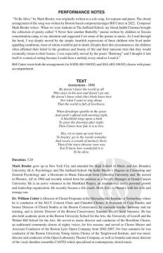 To Be Alive von Bill Cutter (Download) 