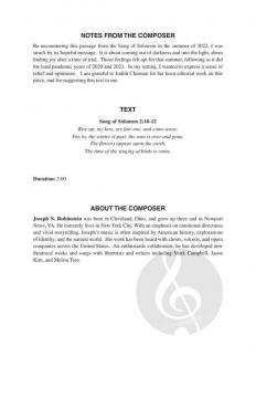 Winter Is Past von Joseph Rubinstein 