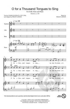 O For a Thousand Tongues to Sing 
