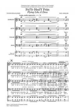 Fel Yr Hed Y Frân von Paul Mealor 