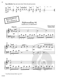 Preparatory Piano Sightreading 1 von Nancy Faber 