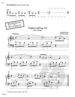 Preparatory Piano Sightreading 1 von Nancy Faber 