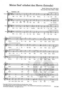 Meine Seel' erhebt den Herrn  