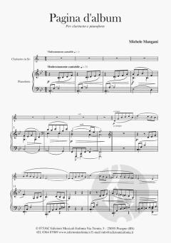 Pagina d'album von Michele Mangani 