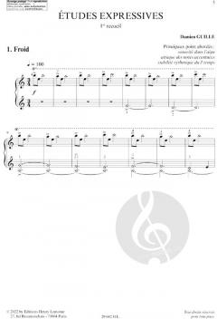 Etudes expressives 1 von Damien Guille 
