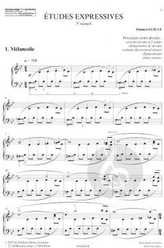 Etudes expressives 3 von Damien Guille 