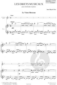 Les objets musicaux Vol.1 von Pass Anne-Olga 