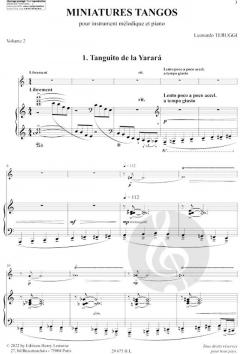 Miniatures Tangos Vol.2 von Teruggi Leonardo 
