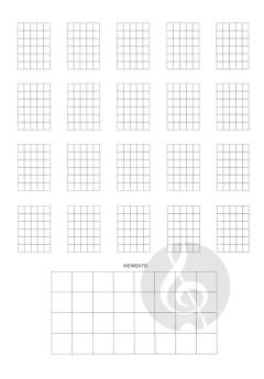 Bloc guitare - Tablatures, grilles et chord boxes 