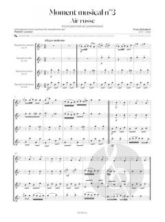 Moment musical n°3 von Franz Schubert 