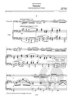 Sonate von Paul Paray 