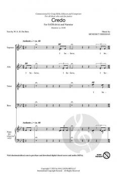 Credo von Benedict Sheehan 