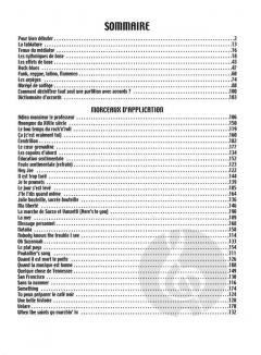 Je m'accompagne facilement à la guitare 