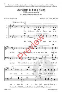 Our Birth Is but a Sleep 