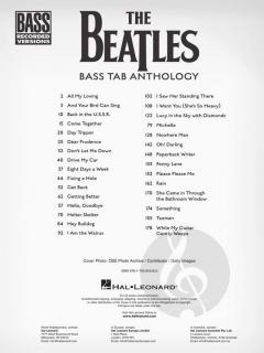 The Beatles - Bass Tab Anthology 