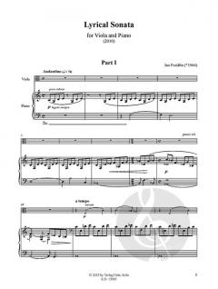Lyrical Sonata für Viola und Klavier im Alle Noten Shop kaufen