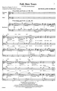 Fall, Slow Tears (Ruth Elaine Schram) 