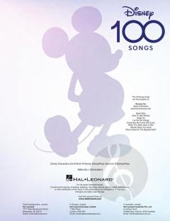 Disney 100 Songs 