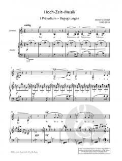 Hoch-Zeit-Musik von Dieter Schnebel 