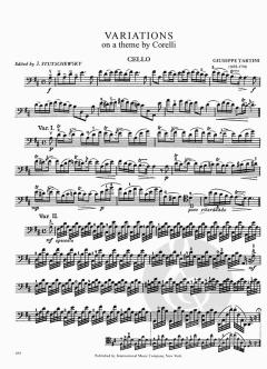 Variations On a Theme by Corelli von Guiseppe Tartini im Alle Noten Shop kaufen