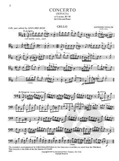 Concerto in E minor von Antonio Vivaldi 