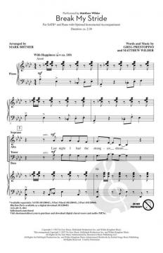 Break My Stride von M. Wilder 