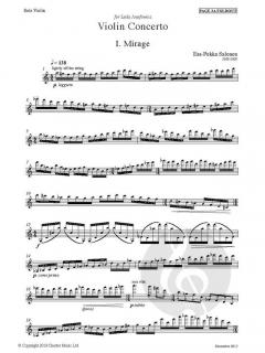 Violin Concerto im Alle Noten Shop kaufen (Einzelstimme)