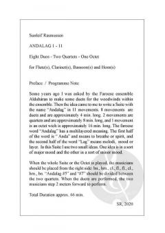 Andalag #9 von Sunleif Rasmussen 