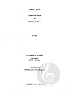 Perpetuum Mobile von Anders Koppel 