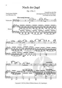 Nach der Jagd op. 1 von Leopold van der Pals 