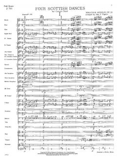 4 Scottish Dances (Malcolm Arnold) 