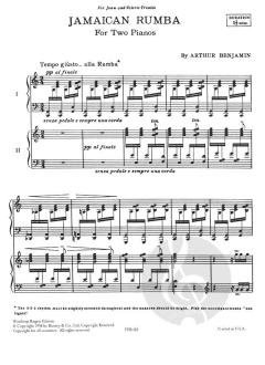 Jamaican Rumba von Arthur Benjamin 