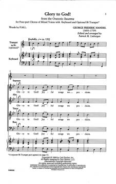 Glory To God! From The Oratorio 'Susanna' (Georg Friedrich Händel) 