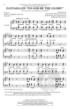 Fantasia on To God Be the Glory 