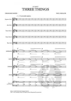 Three Things von Paul Mealor 