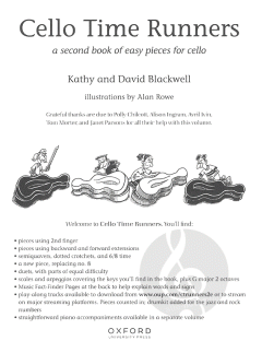 Cello Time Runners - Second Edition im Alle Noten Shop kaufen