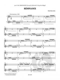 Résonance von Erik Marchelie 