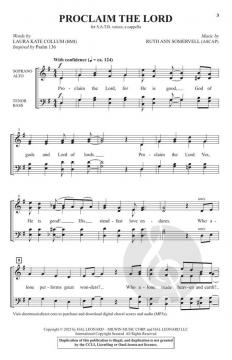 Proclaim the Lord von Ruth Ann Somervell 