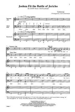 Joshua Fit The Battle Of Jericho 