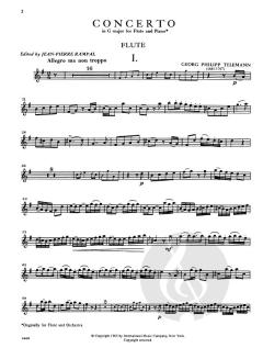 Concerto in G major von Georg Philipp Telemann 