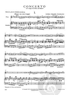 Concerto in G major von Georg Philipp Telemann 